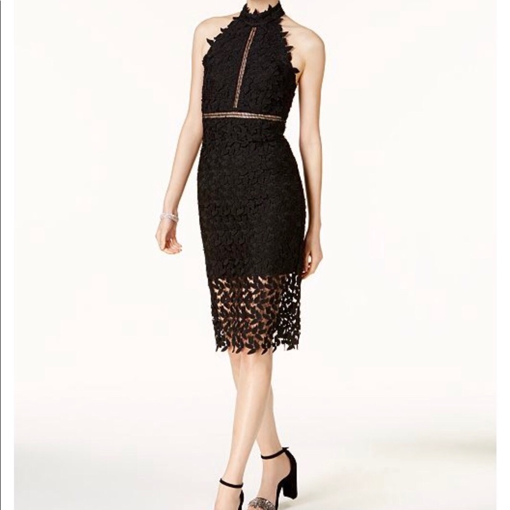 Stunning NWT Gemma lace halter dress by Bardot